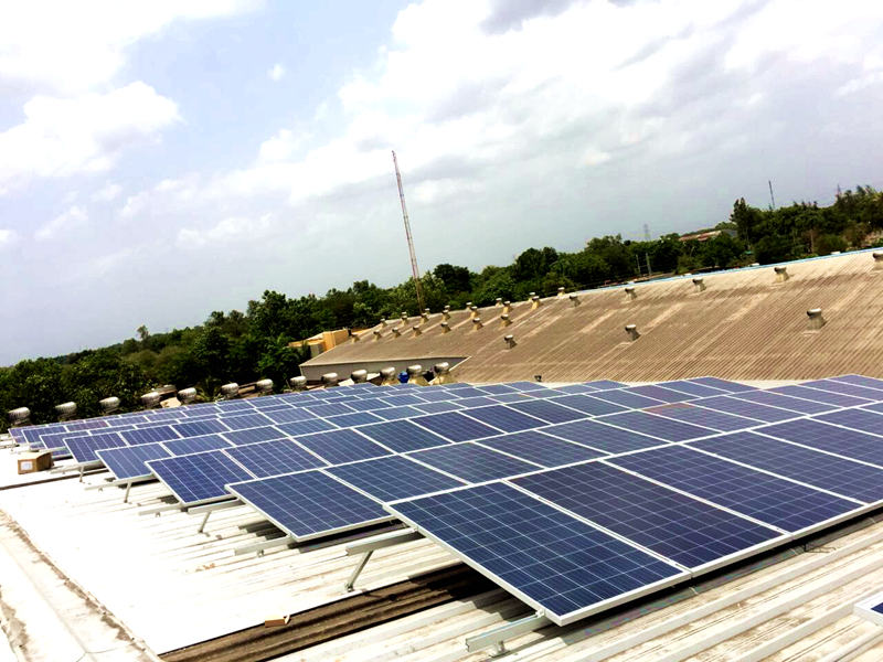 flat roof solar mounting system 