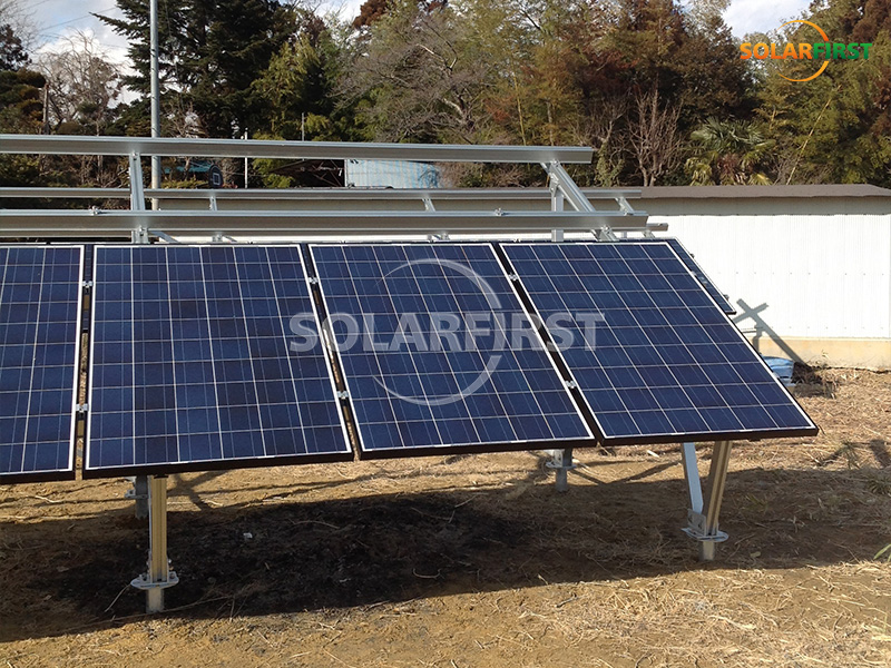 165KWp Solar Ground Power Station in Japan