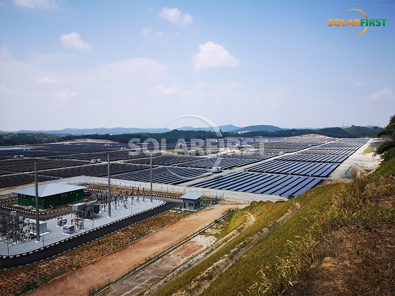 60MWp Solar Ground Power Station in Malaysia