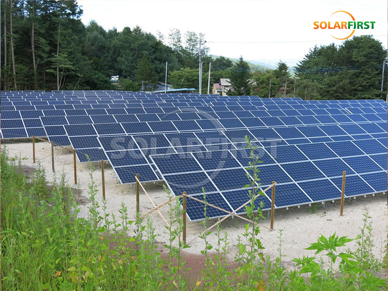 1.32MWp Solar Ground Power Station in Japan