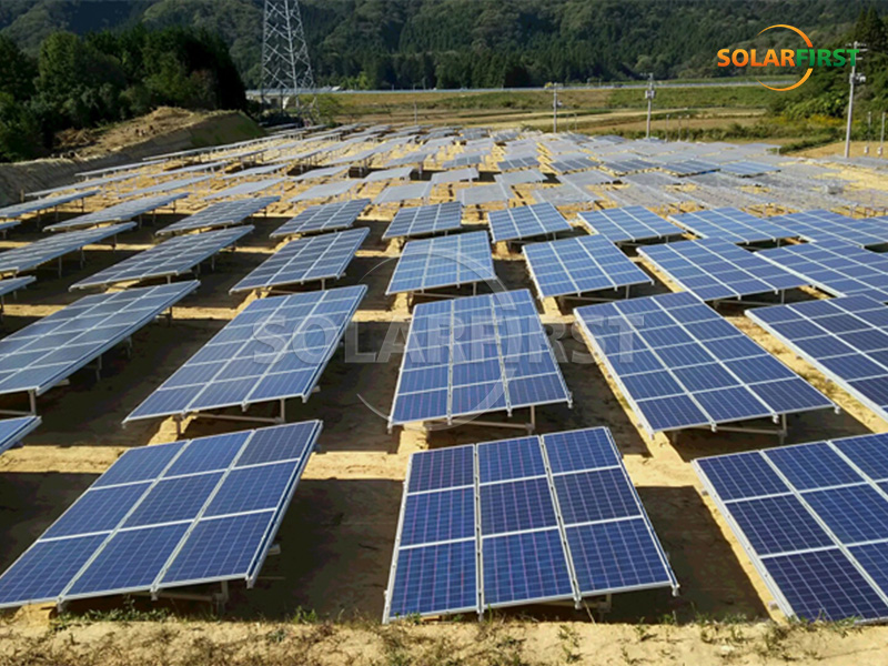 798KWp Solar Ground Power Station in Japan