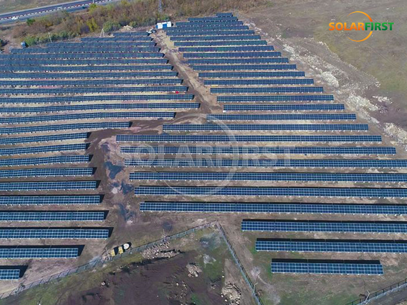2MWp Solar Ground Power Station in Armenia
