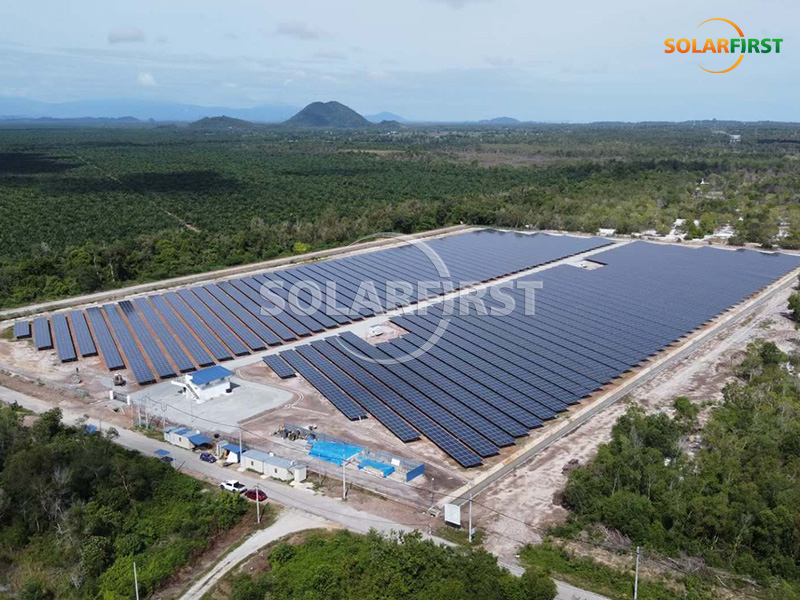 6.16MWp Solar Ground Power Station in Malaysia