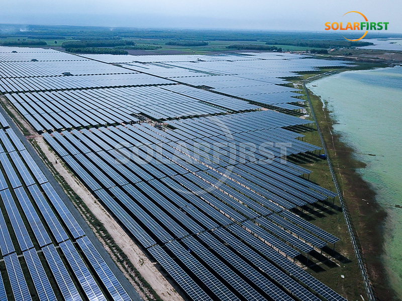 108MWp Solar Ground Power Station in Vietnam