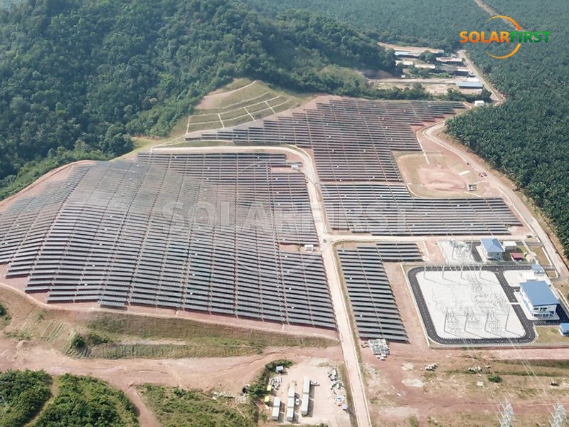 45MWp Solar Ground Power Station in Malaysia