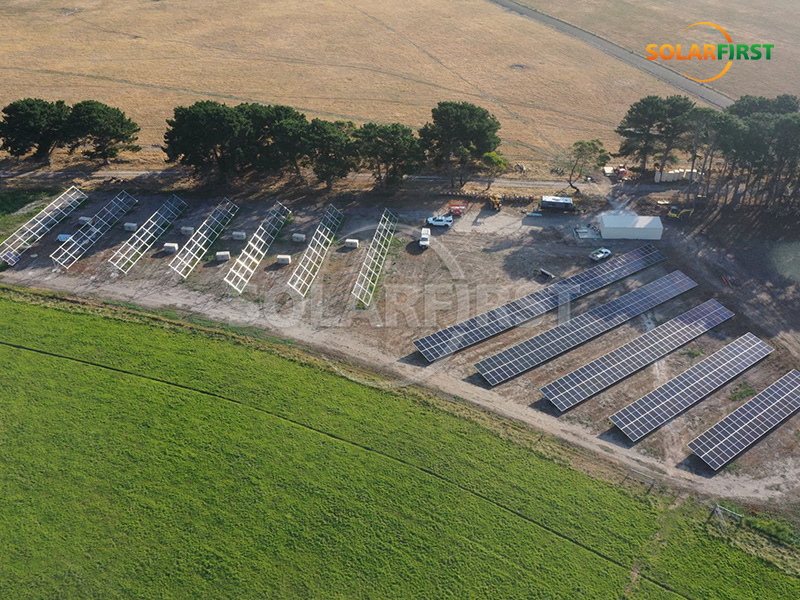 2MWp Solar Ground Power Station in Australia