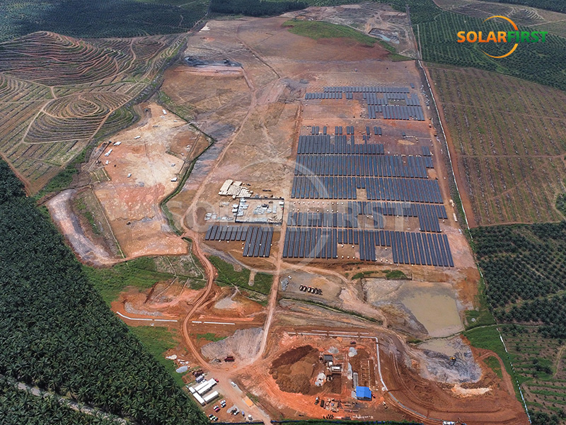 73MWp Solar Ground Power Station in Malaysia