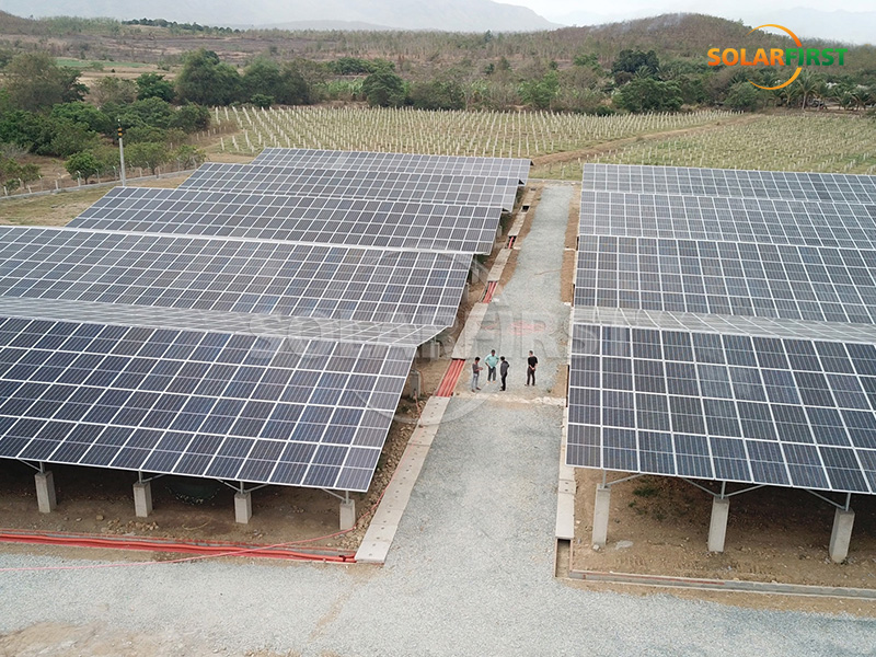 15MWp Agricultural Solar Ground Power Station in Vietnam