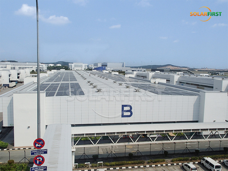 5.8MWp Solar Metal Roof Power Station in Malaysia