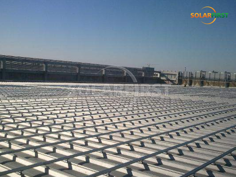 9.6MWp Solar Metal Roof Power Station in China