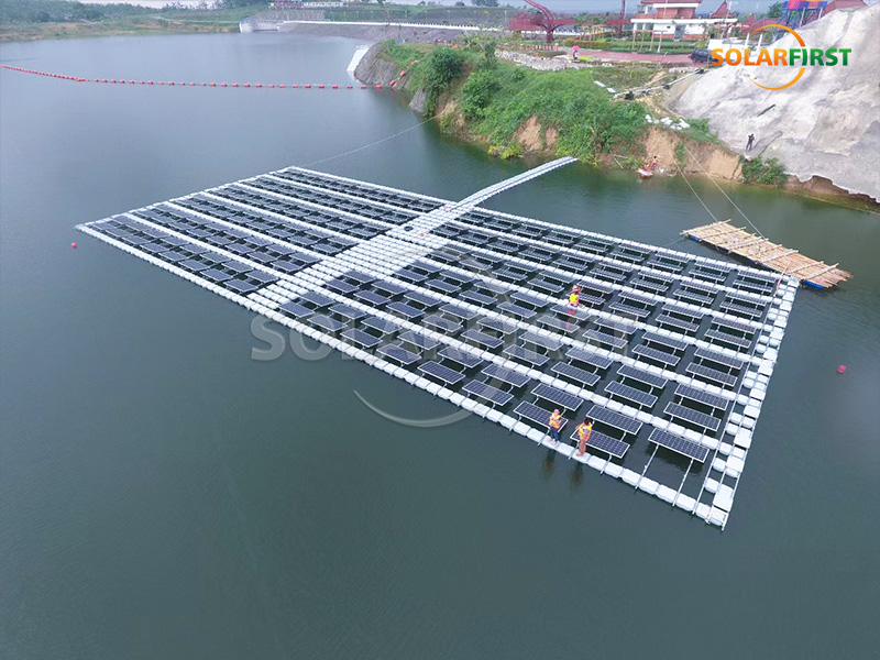 68MWp Floating Photovoltaic Power Station in Indonesia