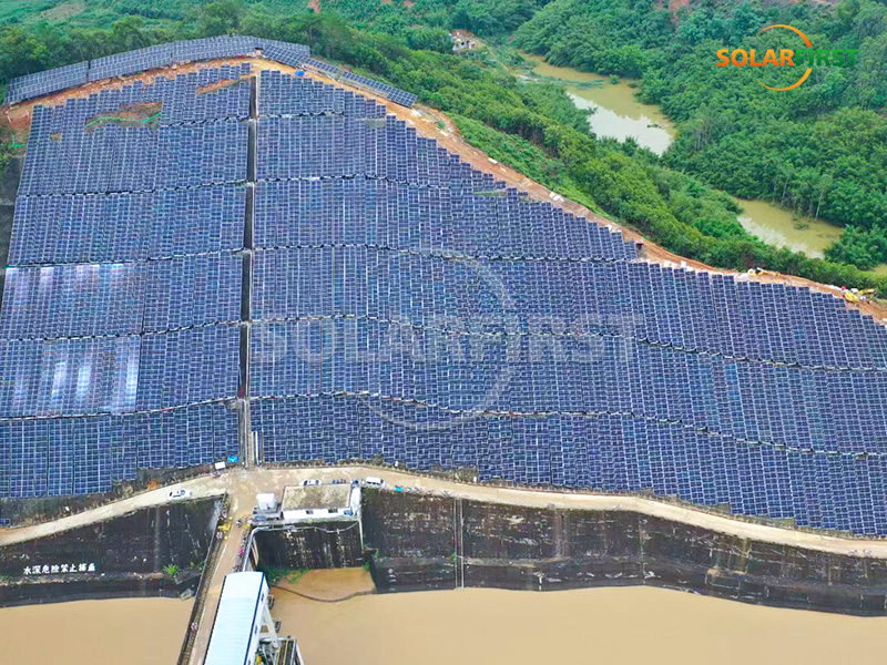 3MWp Solar Flexible Structure Power Station in China