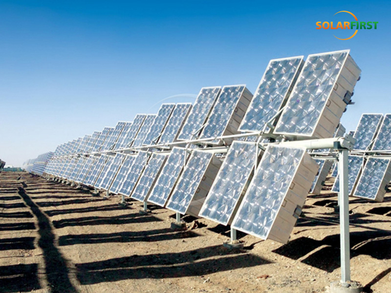 50MWp Dual-axis Tracking Solution in China