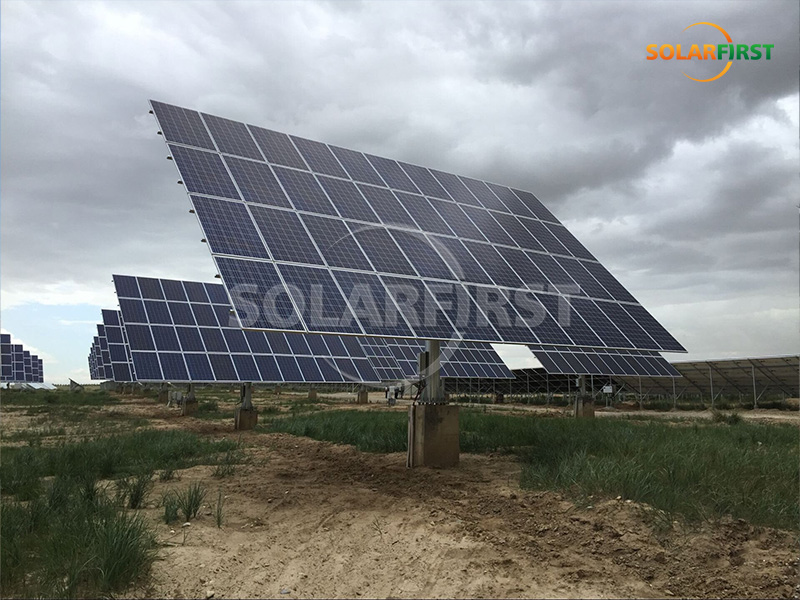 1.5MWp Dual-axis Tracking Solution in China