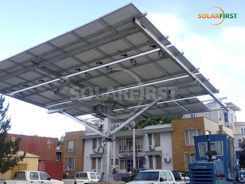 360KWp Dual-axis Tracking Solution in Afghanistan