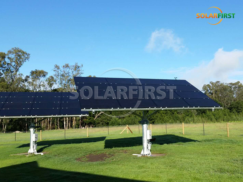 120KWp Dual-axis Tracking Solution in South Africa
