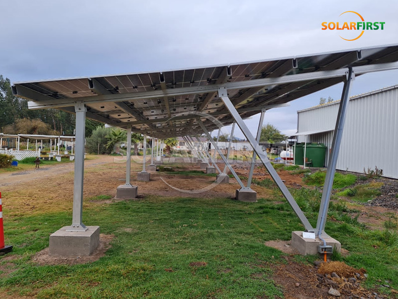 180KWp Solar BIPV Carpark Solution in Chile