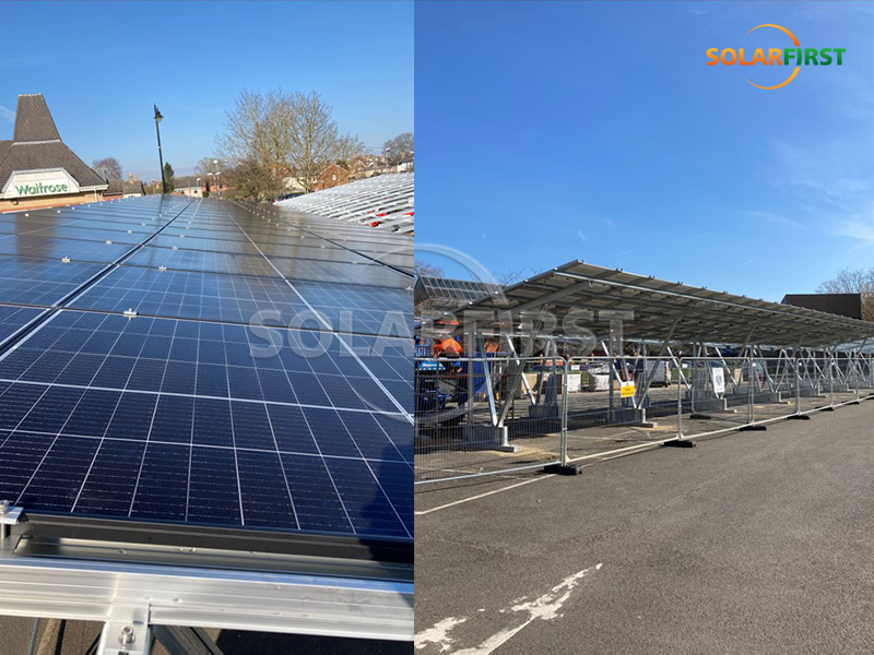 300KWp Solar BIPV Carpark Solution in Sudbury