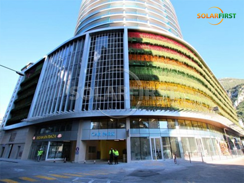150KWp Solar BIPV Curtain Wall Solution in UK