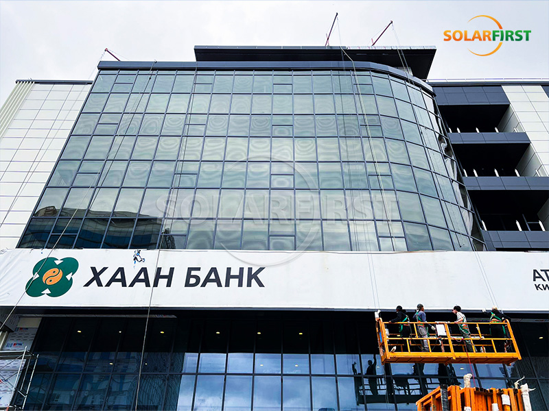 18.4KWp Solar BIPV Curtain Wall Solution in Menggu