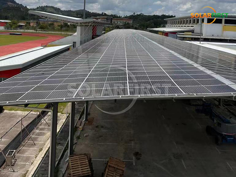 784KWp Solar BIPV Roof Solution in Malaysia