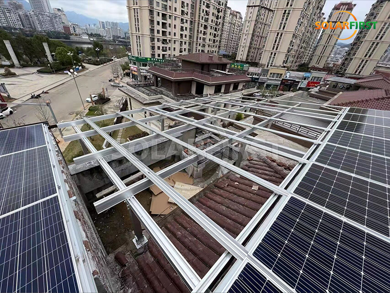 Solar BIPV Roof Solution in  China