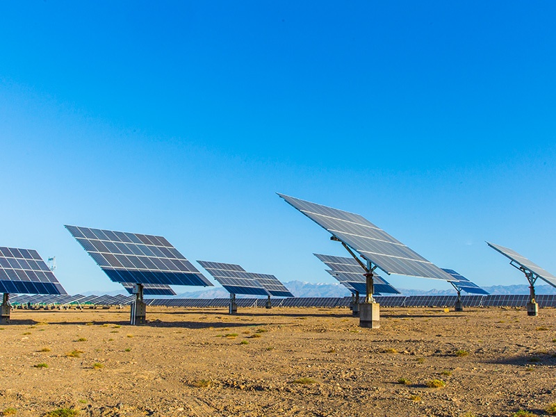 At the End of March, Spring Chill Lingers in Northern Xinjiang's Tori County as Snow Remains; Eleven Photovoltaic Stations Steadily Generate Power, Boosting Incomes for Formerly Impoverished Households