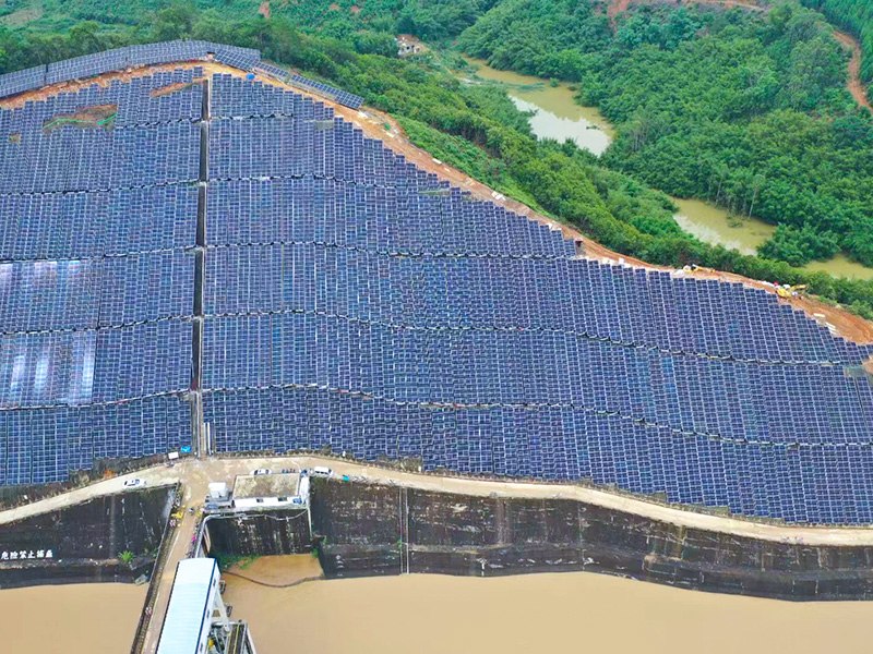 Wuzhou Large-Scale Steep Slope Flexible Suspension Support Demo Project Set for Grid Connection