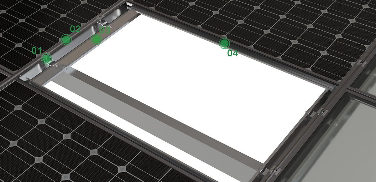 #BIPV waterproof roof system