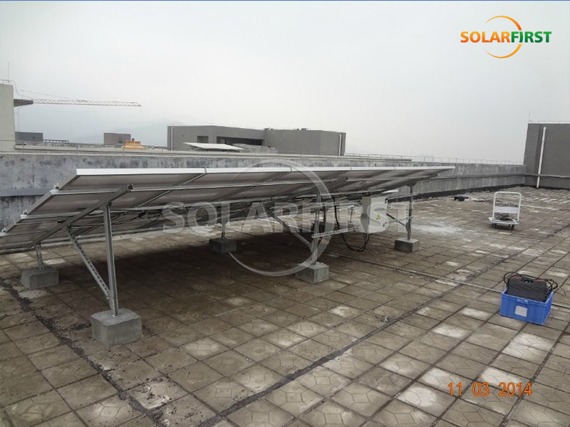 Solar Concrete Roof Project