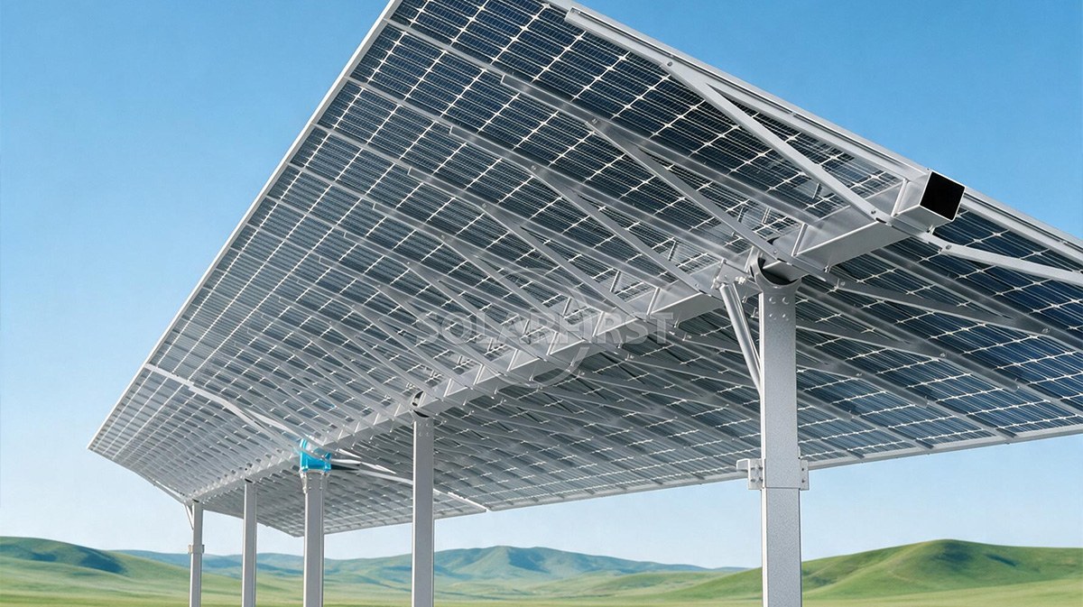 #Horizontal Single Axis Solar Tracker Systems - D Series
