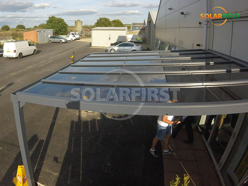 #aluminum BIPV canopy manufacturer