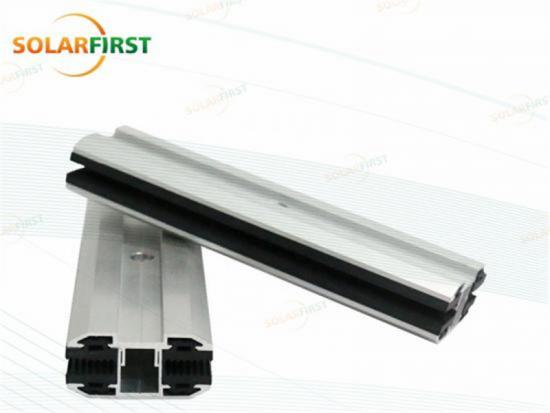 Customized Aluminum Thin Film Frameless Solar panel Mid Clamp and
