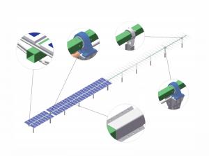 Horizon D+ Series Multi-Point Drive Single Axis Solar Tracking Systems