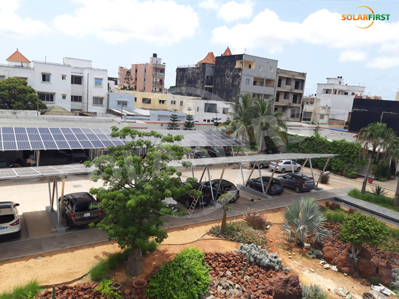 Senegal 120KW Photovoltaic Carport Project
