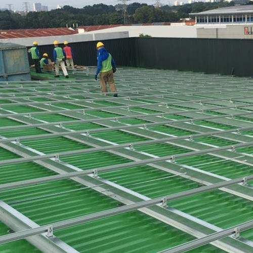 1MWp Green Metal Roof Project in Malaysia 2020