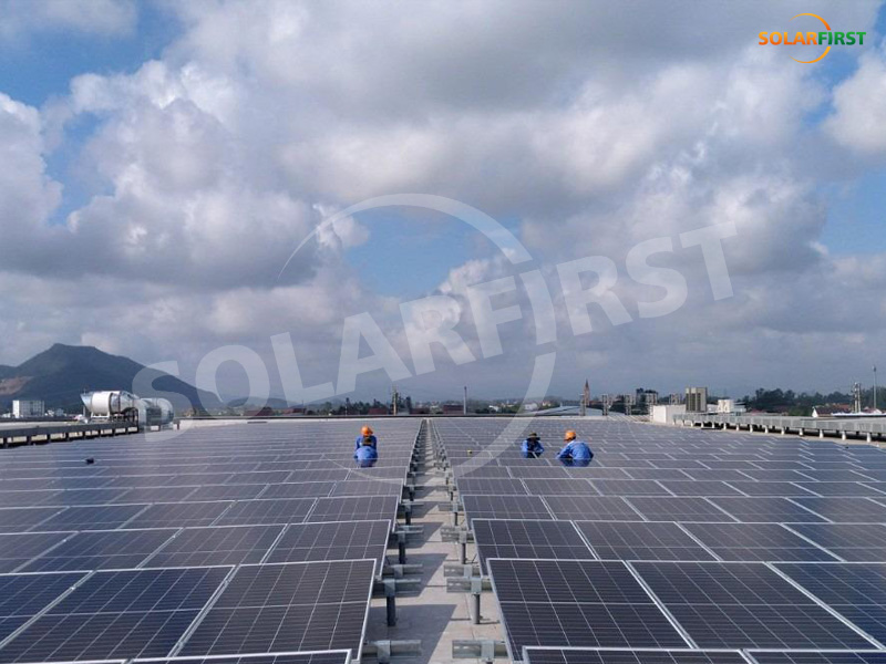 Vietnam 2MWp Rooftop Power Plant Project