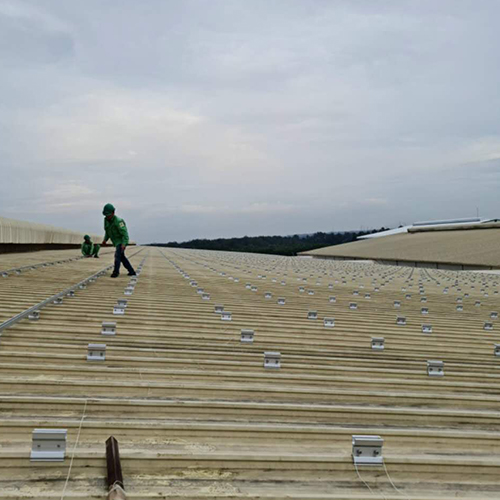 7.5MW Metal Roof Mounting Project in Vietnam 2020