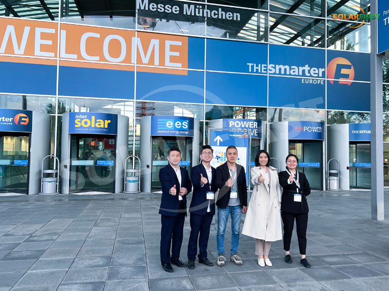 Solar First‘s Exhibition in Intersolar Europe Has a Successfully Conclusion