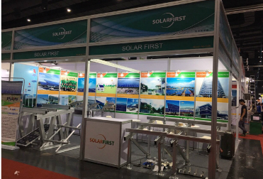 Attend Thailand Exhibition to show Solar First products