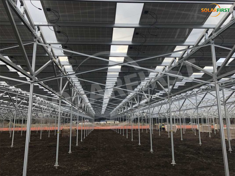 Japan 1.8MW agricultural rack project