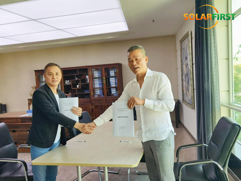 Solar First and Ingol signed a strategic cooperation agreement!