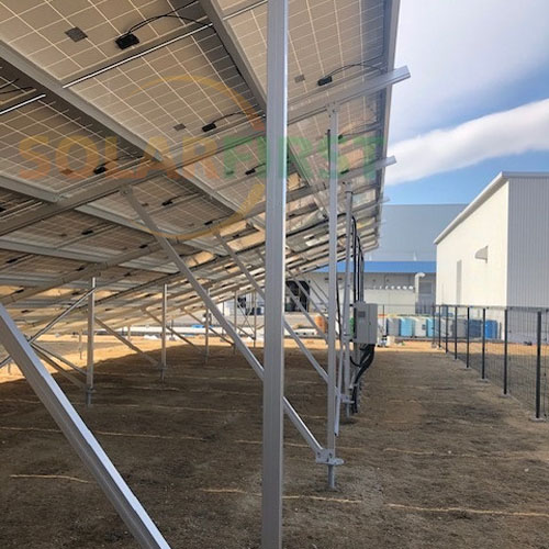 89KW Ground multi-stage Bracket Project in Japan 2019